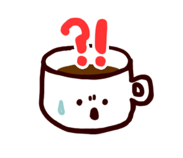 Coffee cup sticker #463988