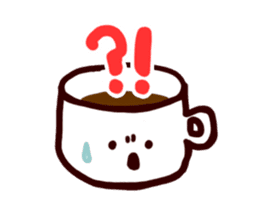 Coffee cup sticker #463988