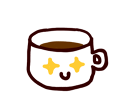Coffee cup sticker #463989