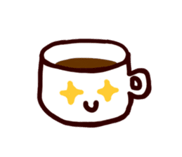 Coffee cup sticker #463989