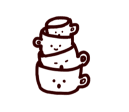 Coffee cup sticker #463990