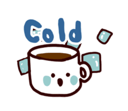 Coffee cup sticker #463993