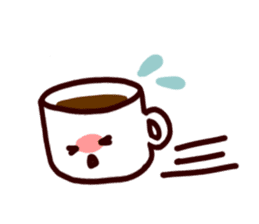 Coffee cup sticker #463994