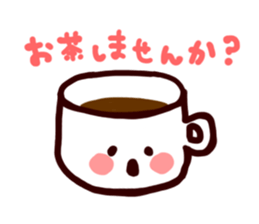 Coffee cup sticker #463995
