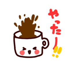 Coffee cup sticker #463999