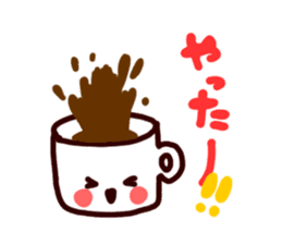 Coffee cup sticker #463999