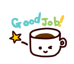 Coffee cup sticker #464004