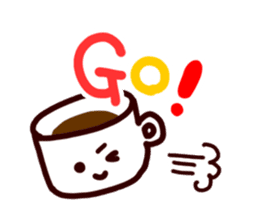 Coffee cup sticker #464013