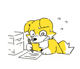 Fox's Stamps sticker #464131