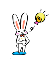 Rabbit Stickers!! sticker #464233