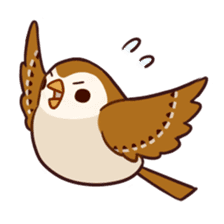 Birds of a Feather sticker #464456