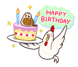 Birds of a Feather sticker #464481