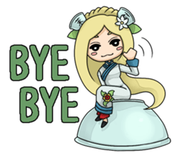 Good afternoon tea of healing sticker #464974