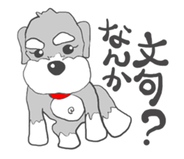 LOVE Miniture Schunauzer sticker #465237