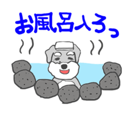 LOVE Miniture Schunauzer sticker #465252