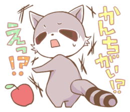 LOVE!Raccoons&Rabbit sticker #466041