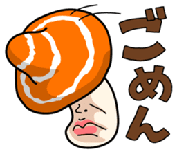 Bad mouth! DOKUKINOKO sticker #466112