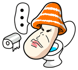 Bad mouth! DOKUKINOKO sticker #466114