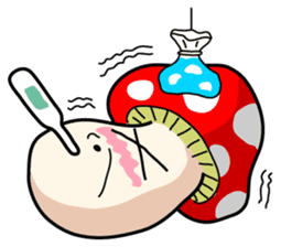 Bad mouth! DOKUKINOKO sticker #466124