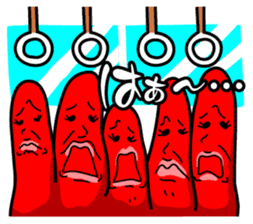 Bad mouth! DOKUKINOKO sticker #466134