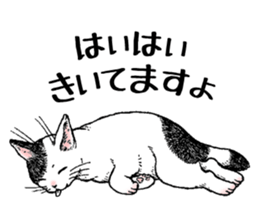 Buchi the cat sticker #466136