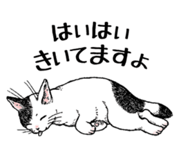 Buchi the cat sticker #466136