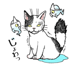 Buchi the cat sticker #466141