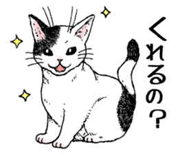 Buchi the cat sticker #466149