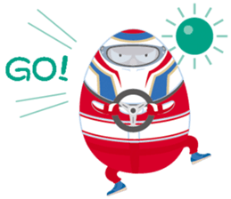 Egg village sticker #466422