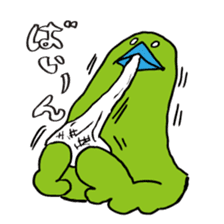 Little green bird (event ver.) sticker #466822