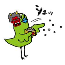 Little green bird (event ver.) sticker #466824