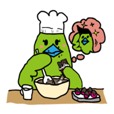 Little green bird (event ver.) sticker #466826