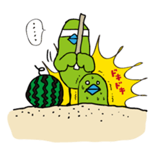 Little green bird (event ver.) sticker #466839