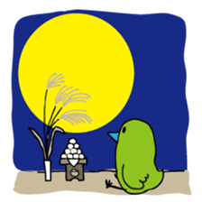 Little green bird (event ver.) sticker #466843