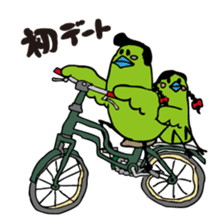 Little green bird (event ver.) sticker #466851