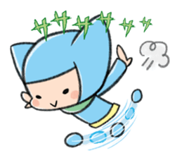 Ninja kun sticker #467458
