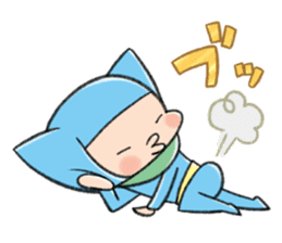 Ninja kun sticker #467467