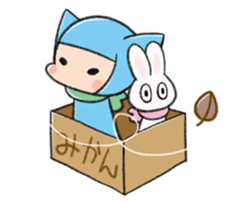 Ninja kun sticker #467477