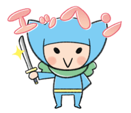 Ninja kun sticker #467480