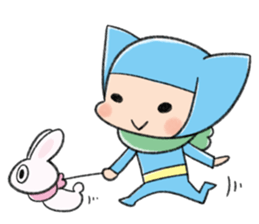Ninja kun sticker #467481