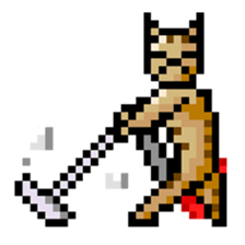 Pixel Cat sticker #467603