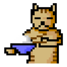 Pixel Cat sticker #467604