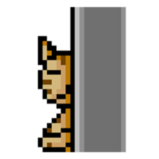 Pixel Cat sticker #467607