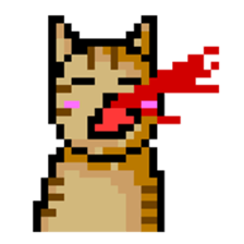 Pixel Cat sticker #467613
