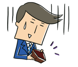 Certain salaried worker "Man" sticker #467645