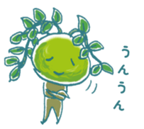 Mr. Kokedama sticker #467736