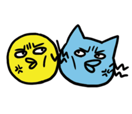 Umemaru and pleasant friends sticker #467857