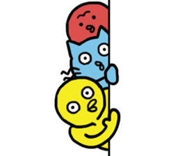 Umemaru and pleasant friends sticker #467861