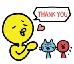 Umemaru and pleasant friends sticker #467874