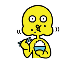 Umemaru and pleasant friends sticker #467887